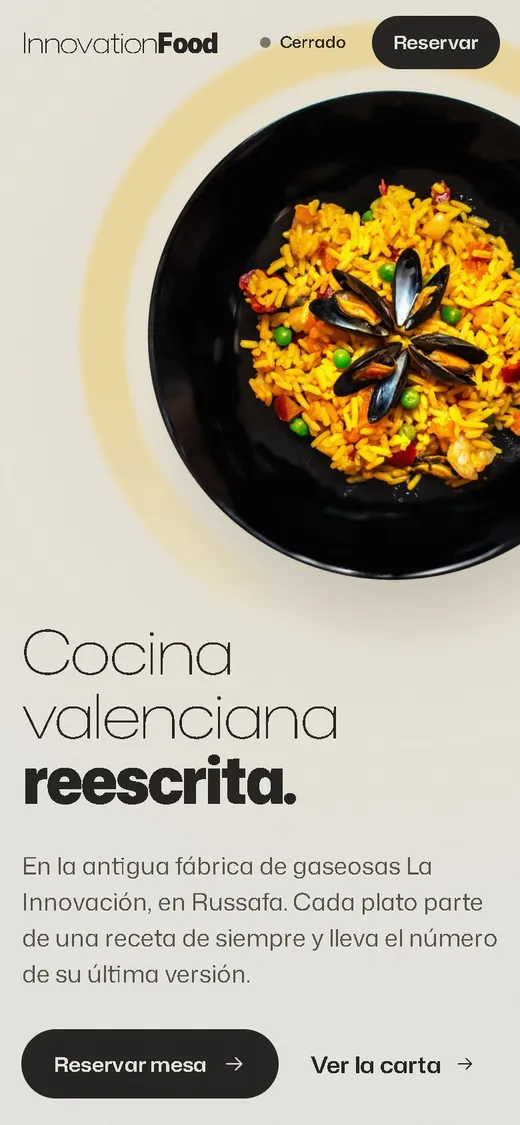 InnovationFood en el móvil